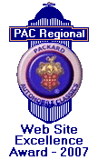 PAC Regional Website Winner 2007